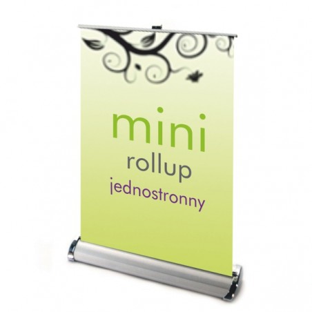 Roll up MINI jednostronny nabiurkowy