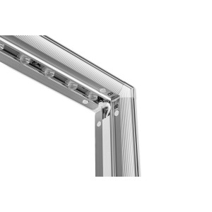 Ścianka podświetlana LED narożnik