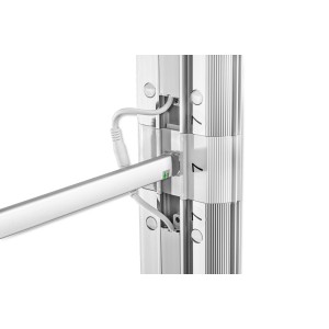 Ścianka podświetlana LED okablowanie