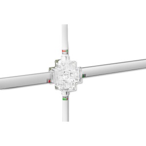 System podświetlany LED łącznik listew