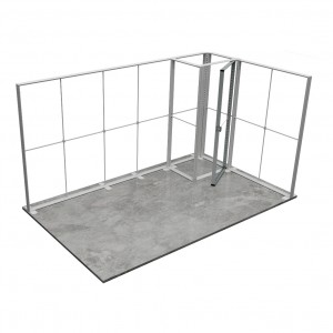 System targowy podświetlany lumiWALL LED